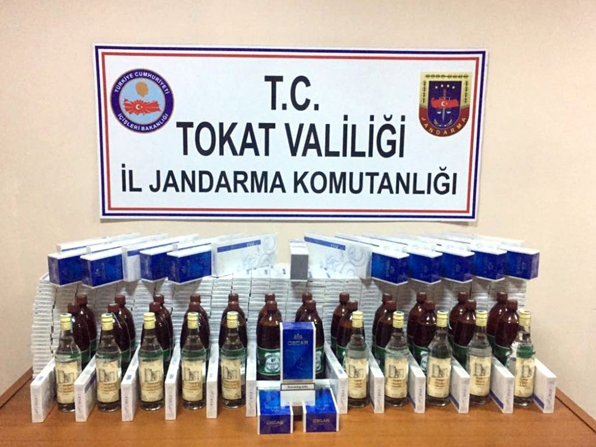 Tokat\'ta Kaçakçılık Operasyonu