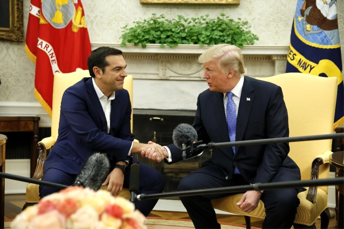 Trump, Çipras ile Bir Araya Geldi