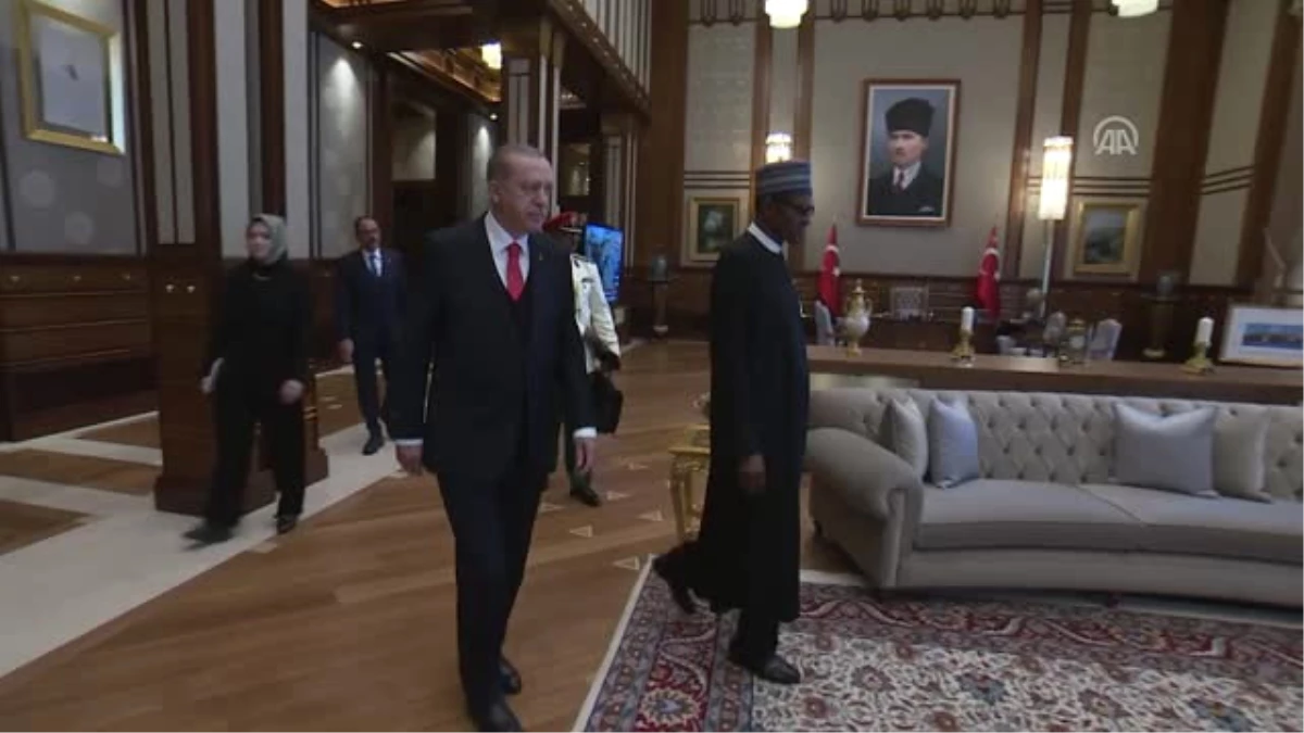 Cumhurbaşkanı Erdoğan, Nijerya Cumhurbaşkanı Buhari ile Görüştü