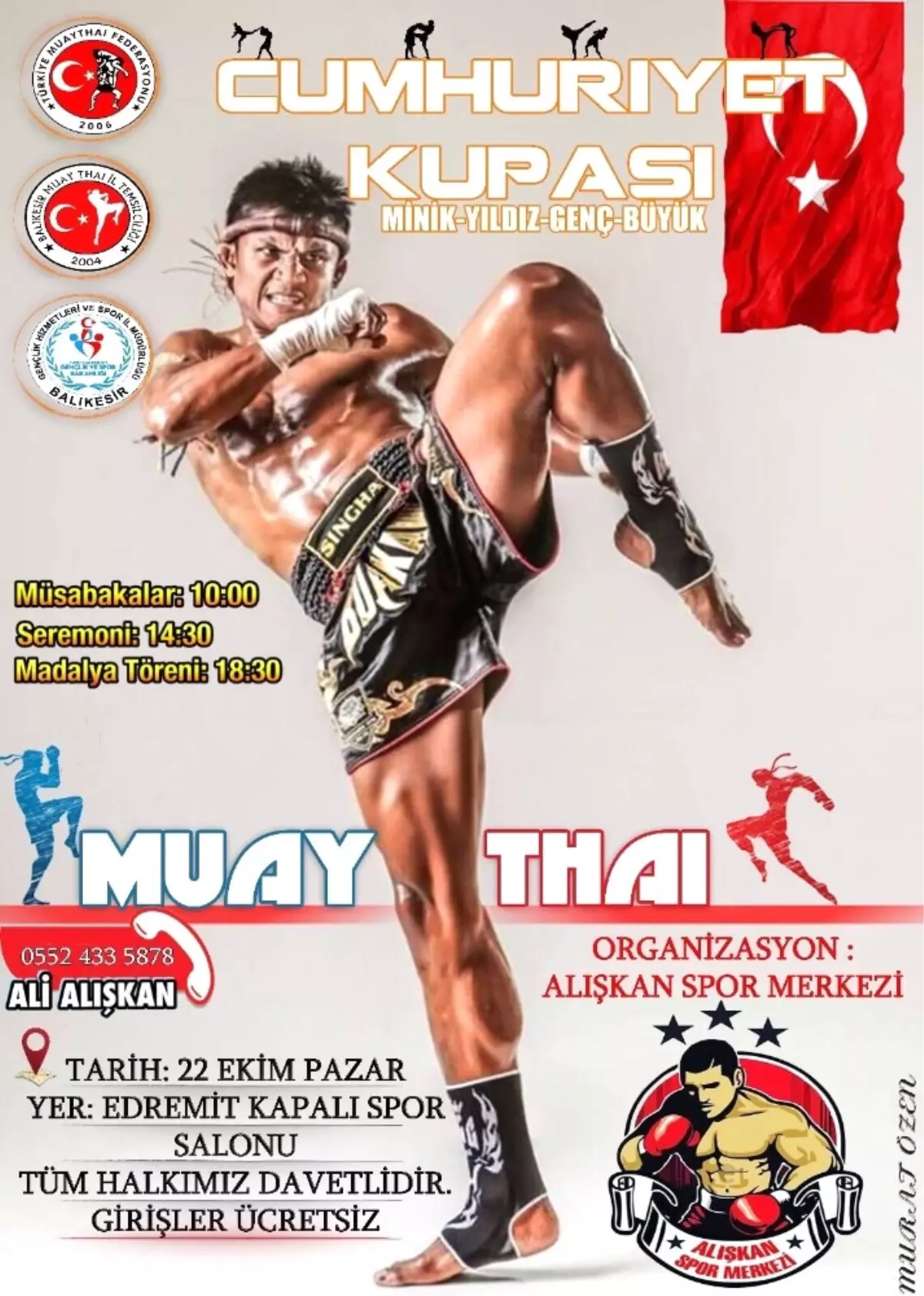 Edremit\'te Muay Thai Fırtınası