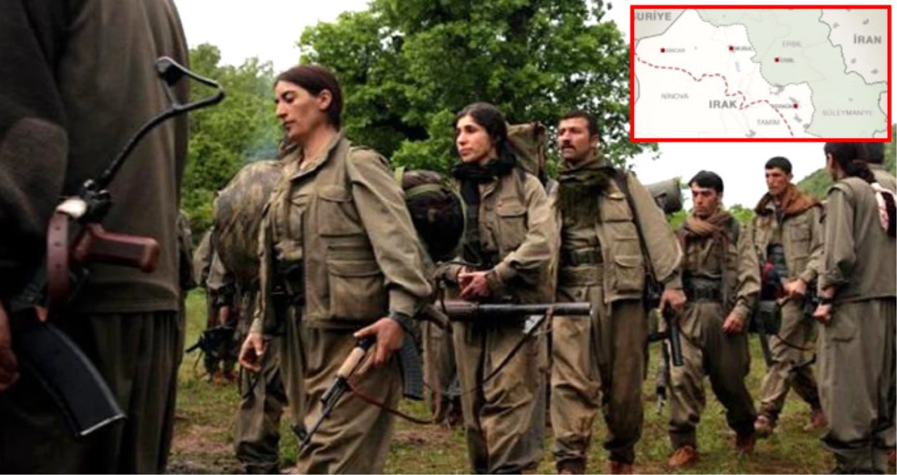Irak\'ta Tartışmalı Bölgede Sıkışan PKK\'lılara \'Kaçış\' Koridoru