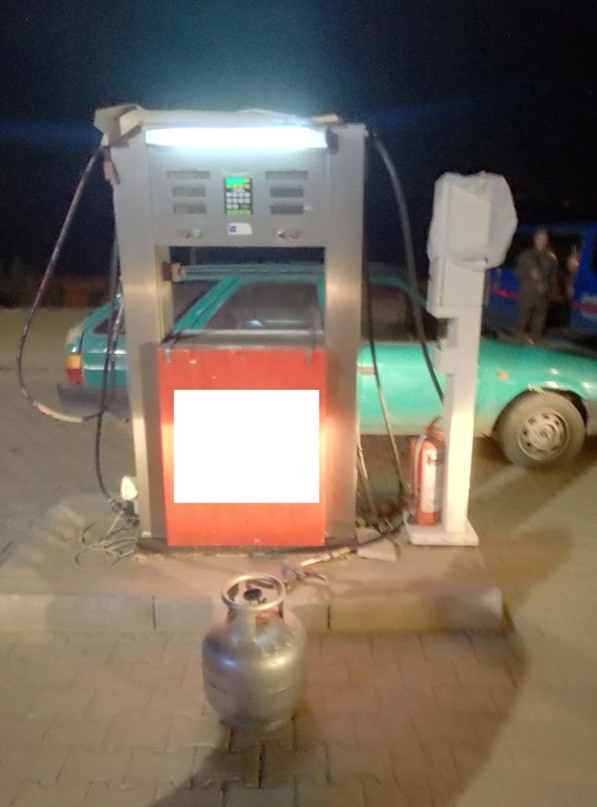 Kayseri\'de Akaryakıt İstasyonundaki Lpg Düzeneği Görenleri Şaşırttı