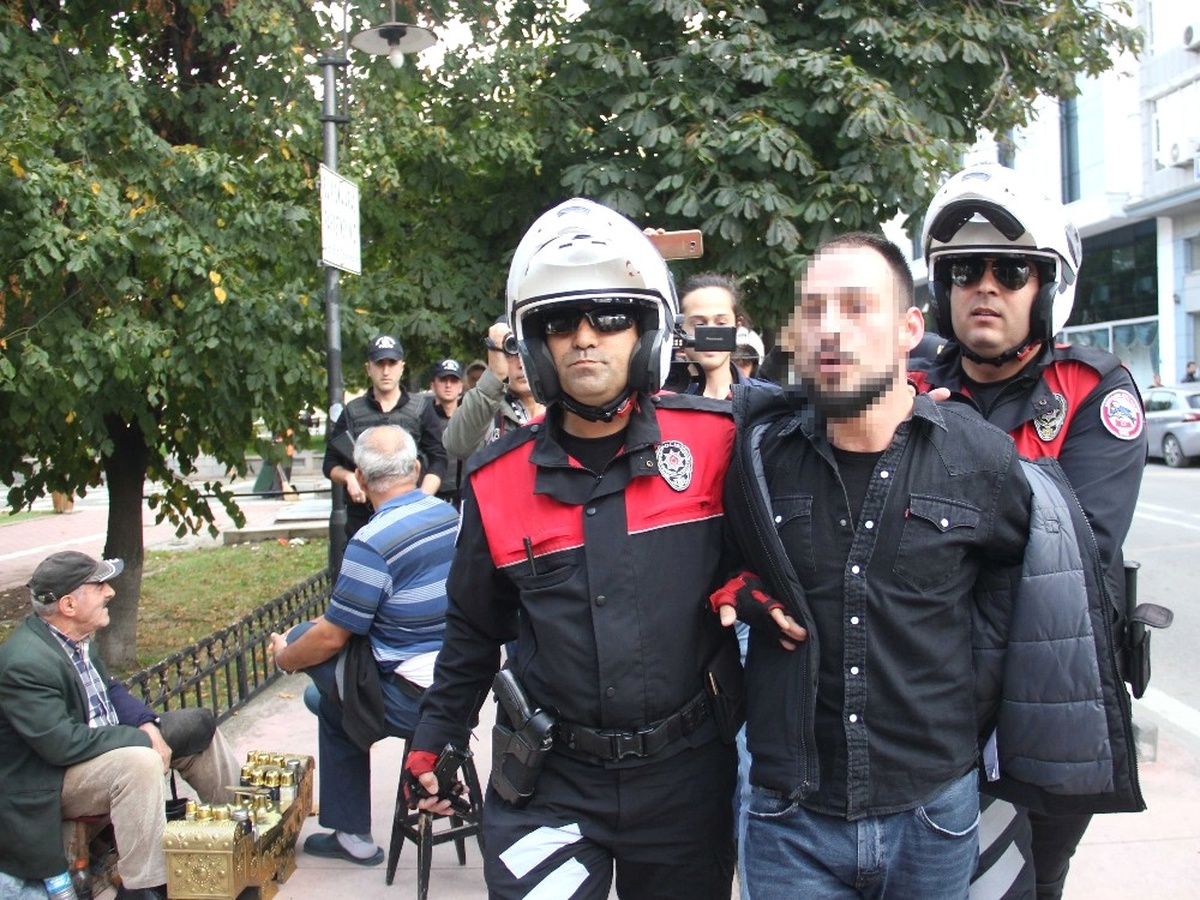 Park Polisi Uygulamasında Hareketli Anlar