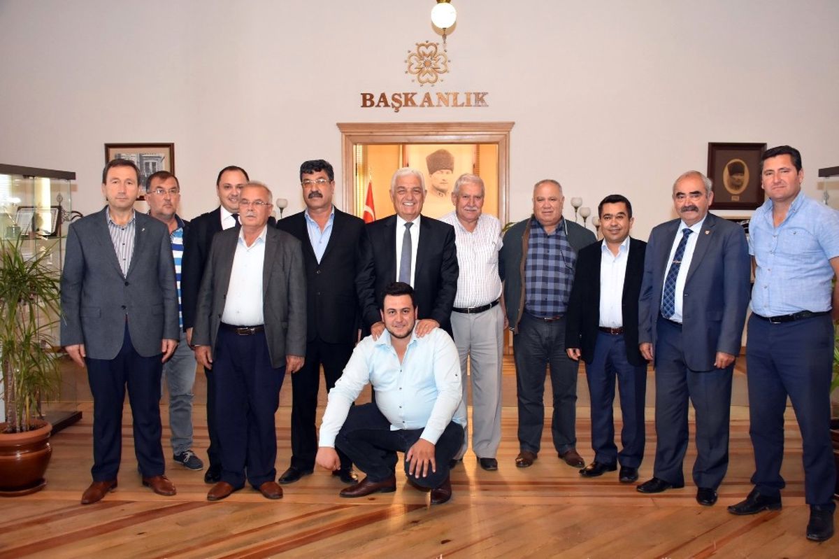 Şoförler Odası Başkanlarından Gürün\'e Ziyaret