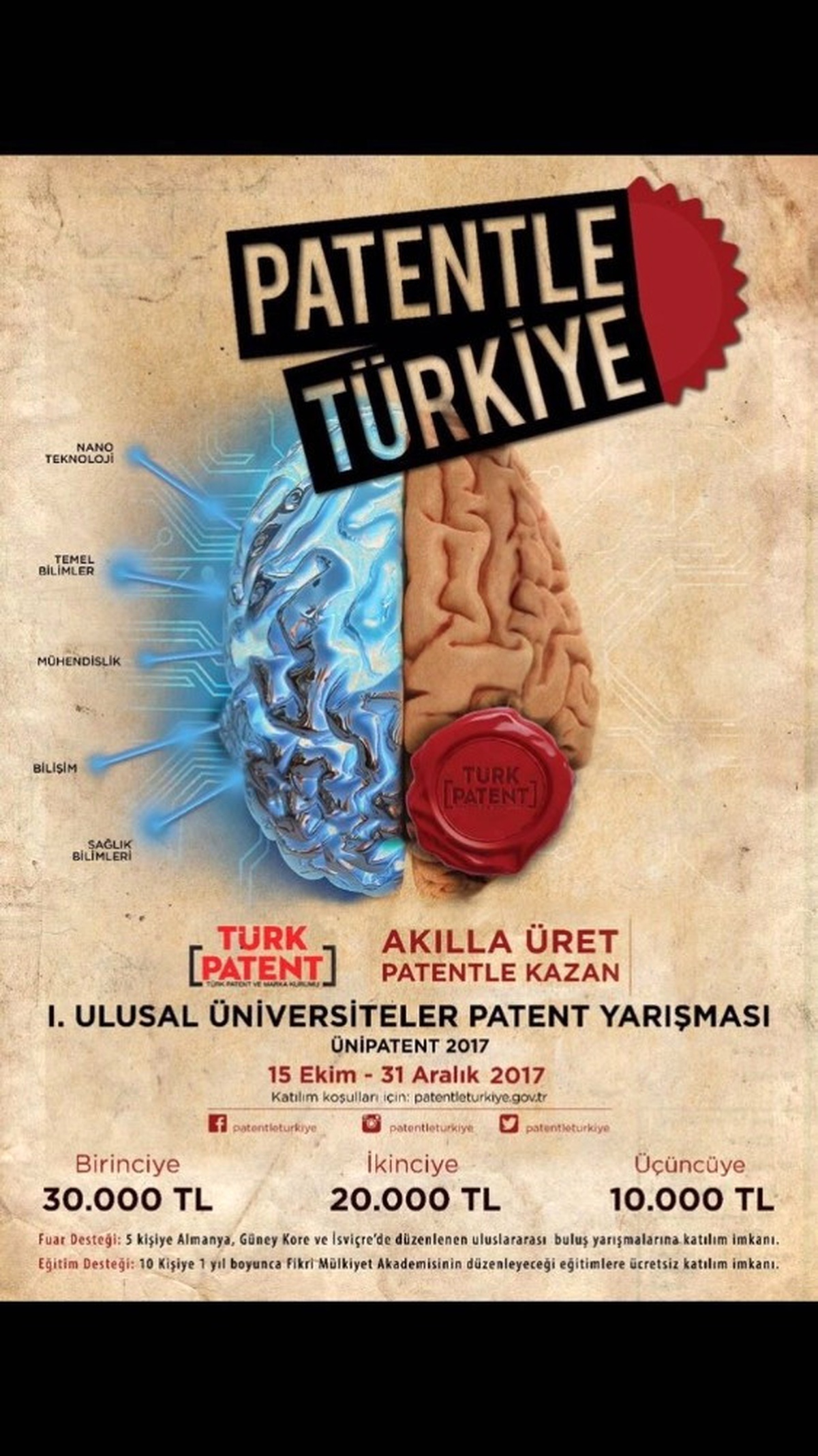 Üniversiteler Arası Patent Yarışması Başlıyor