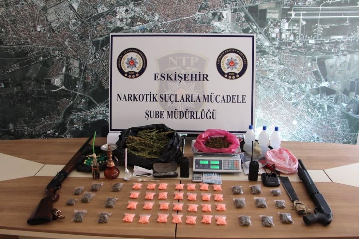 12 Ayrı Adrese Uyuşturucu Operasyonu