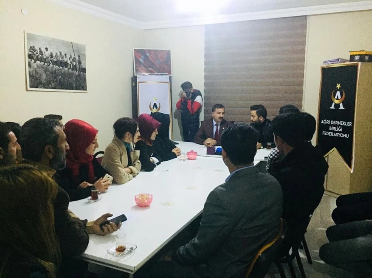 AK Parti Ağrı İl Başkanı Aydın Ziyaretlerine Devam Ediyor