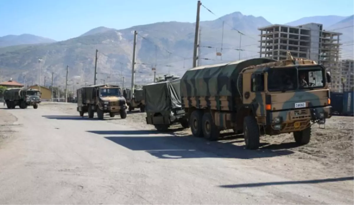 Hatay\'da Askeri Hareketlilik Sürüyor