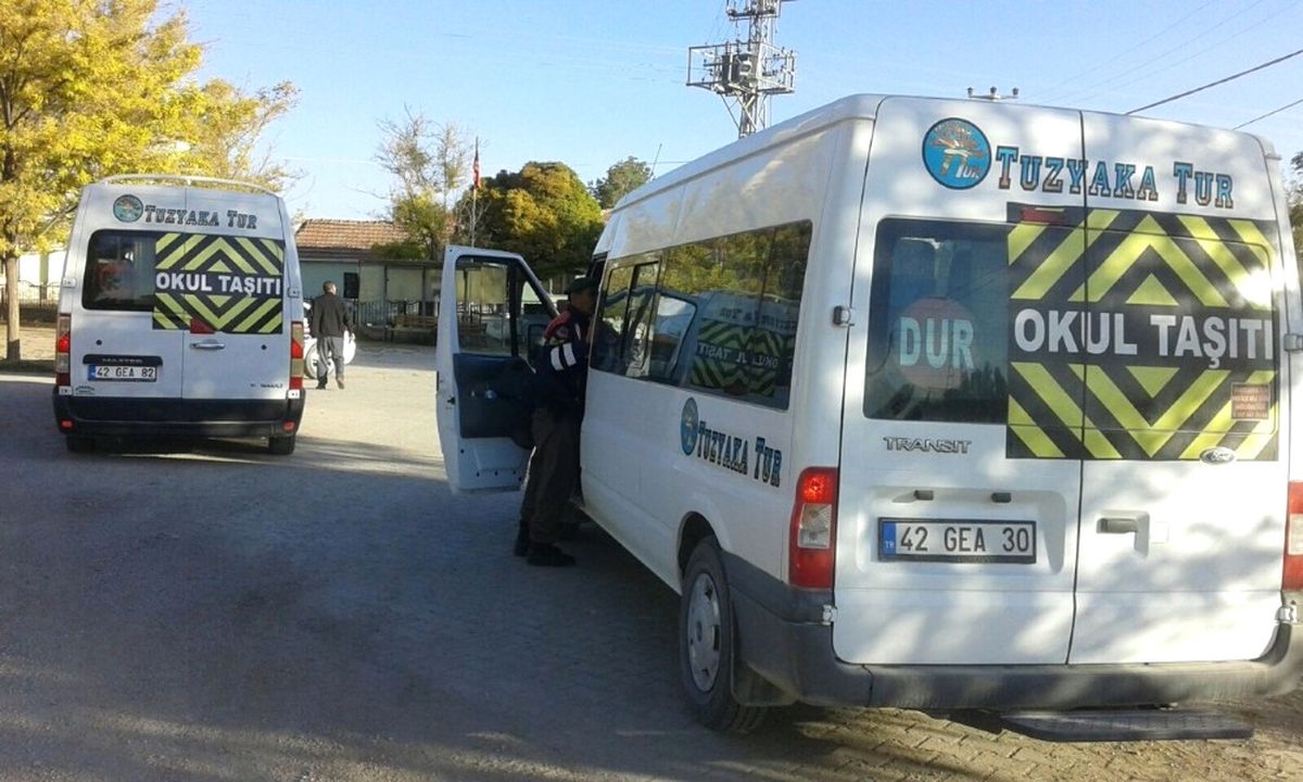 Kulu\'da Jandarma Trafik Timlerinden Denetim