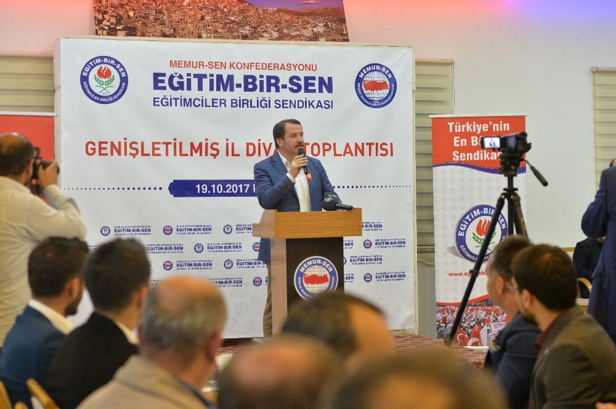 Memur Sen Genel Başkanı Yalçın: "Sizler Kardeşliği Temsil Ediyorsunuz"