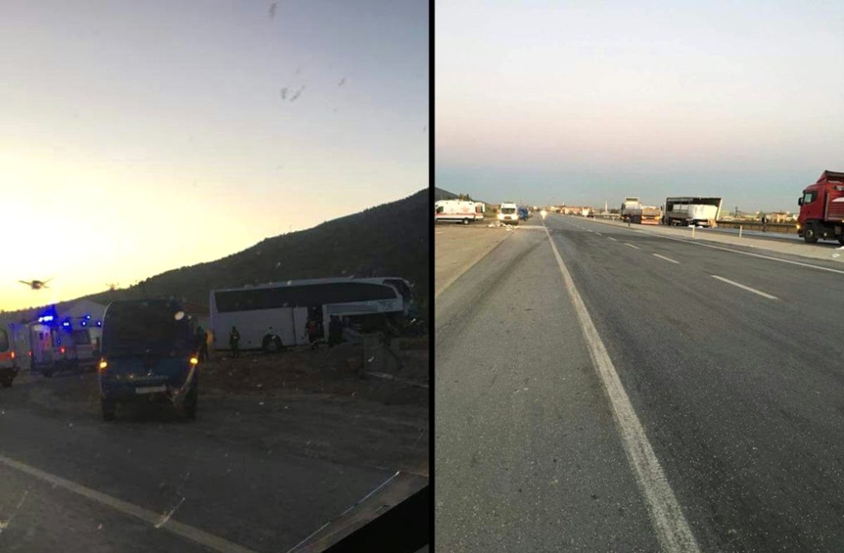 Otobüs ile Tır Çarpıştı: Çok Sayıda Yaralı Var