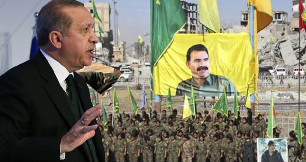 Rakka\'da Açılan Öcalan Posterine Erdoğan\'dan Sert Tepki: ABD, Bunu Nasıl İzah Edecek?