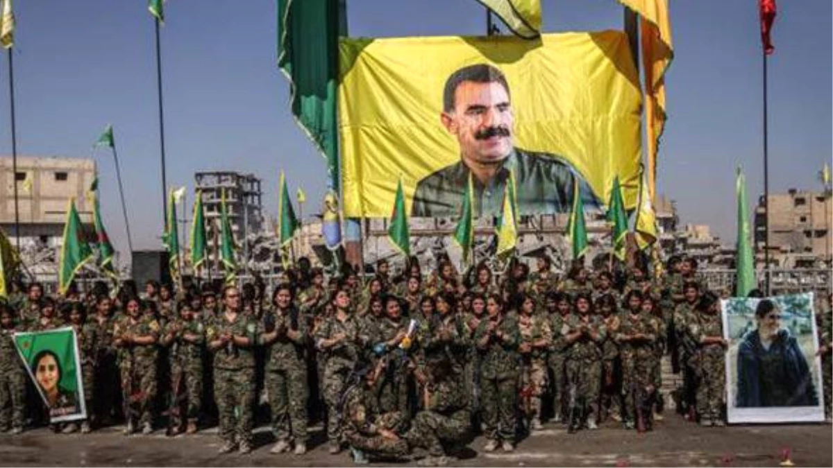YPG\'nin Öcalan\'lı Gövde Gösterisi Soruldu, Pentagon Sözcüsünden İtiraf Geldi: SDG ile Çalışıyoruz