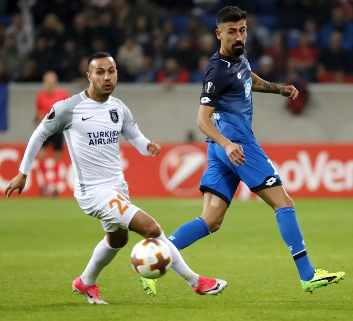 UEFA Avrupa Ligi: Hoffenheim: 0 - Medipol Başakşehir: 0 (İlk Yarı)