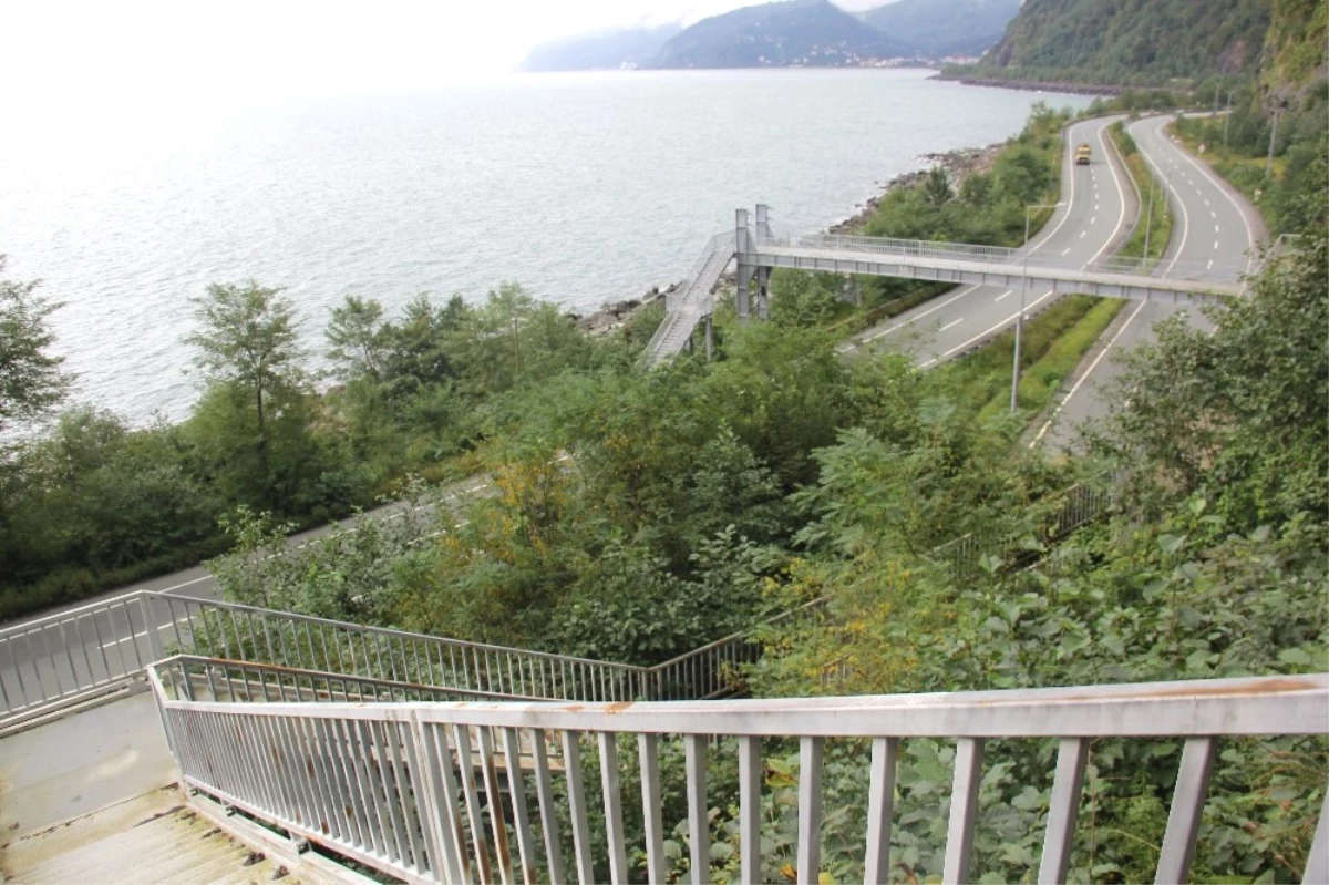 Karadeniz Usulü Üst Geçit! Labirent Gibi, Kullanan Nereye Gideceğini Şaşırıyor