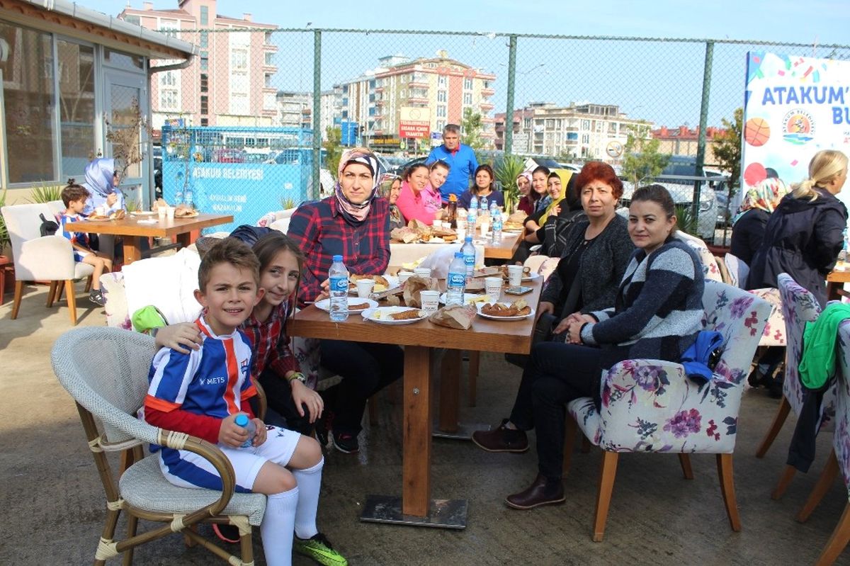 Atakum Belediyespor Kahvaltıda Buluştu