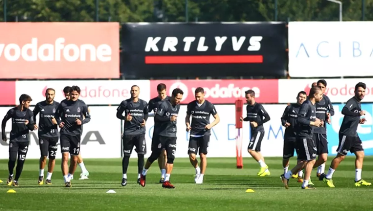 Beşiktaş, Başakşehir Maçının Hazırlıklarını Sürdürüyor