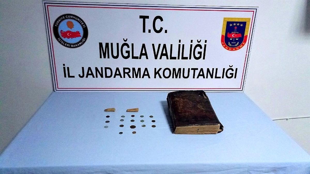 Datça\'da Jandarmadan Tarihi Eser Operasyonu