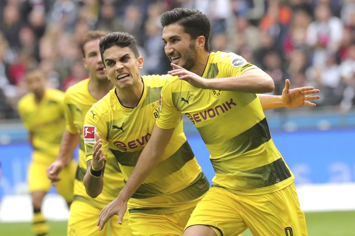 Dortmund, Frankfurt ile 2-2 Berabere Kaldı