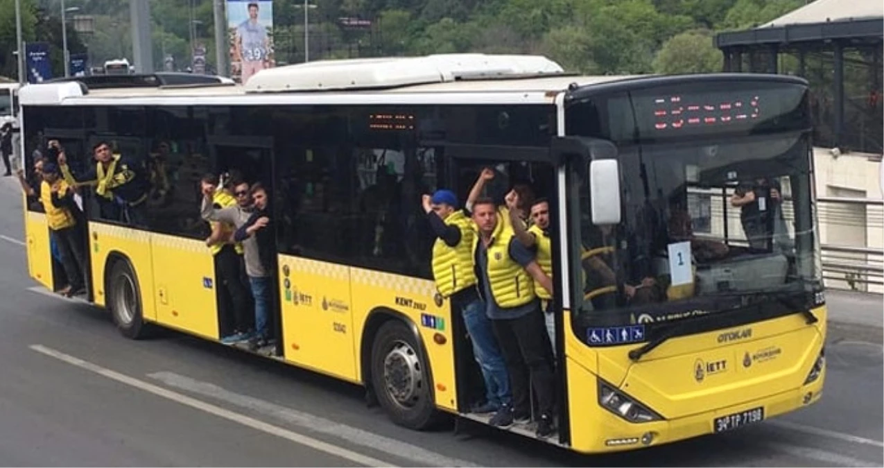 Fenerbahçeli Taraftarlar, Otobüs Camını Kırarsa Galatasaray Stadına Giremeyecek