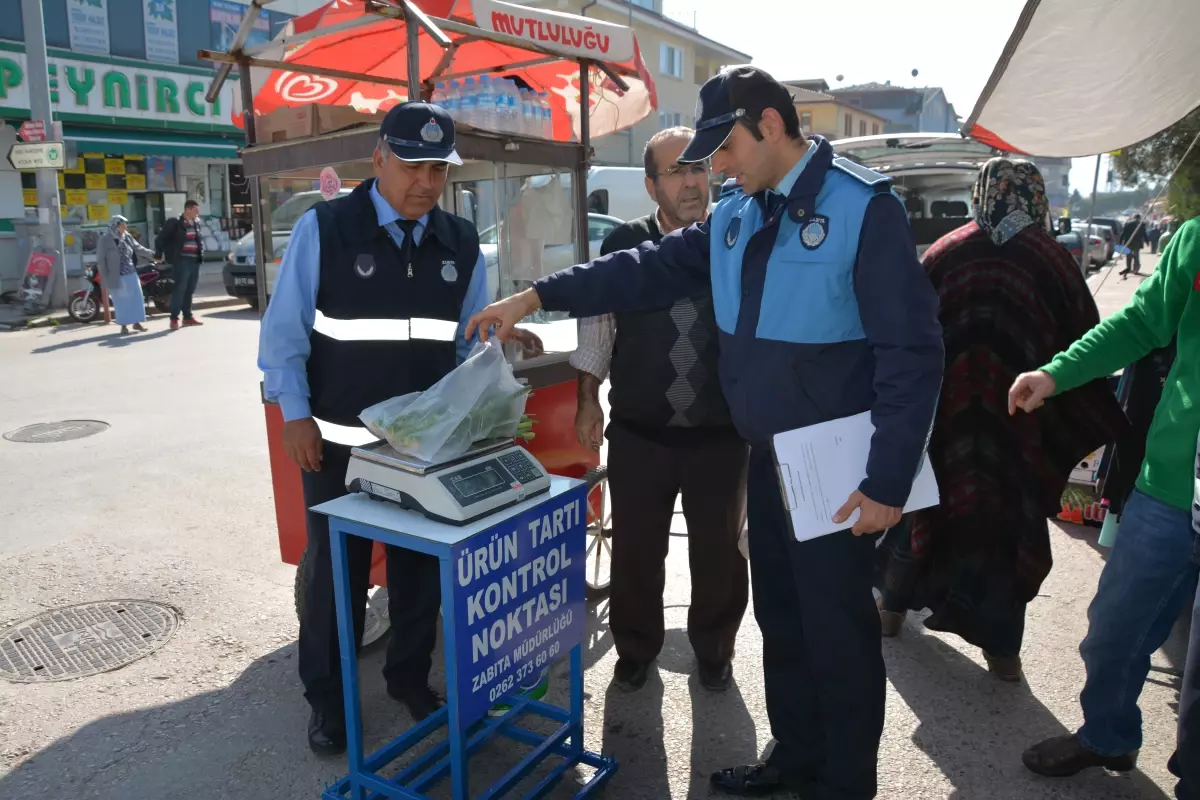 Kartepe Pazarlarında Güvenli Tartılar