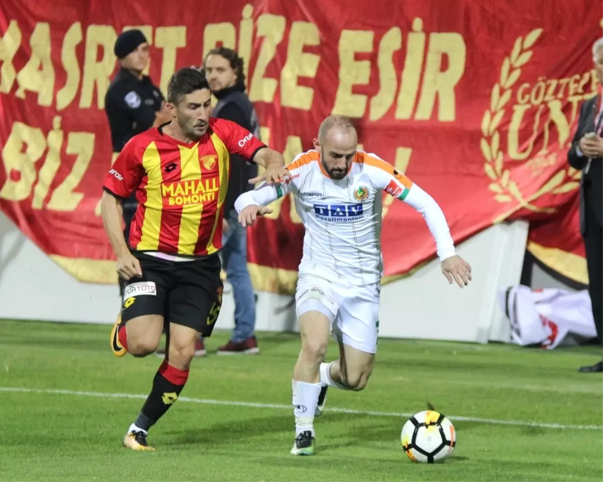 Süper Lig: Göztepe: 3 - Aytemiz Alanyaspor: 3 (Maç Sonucu)