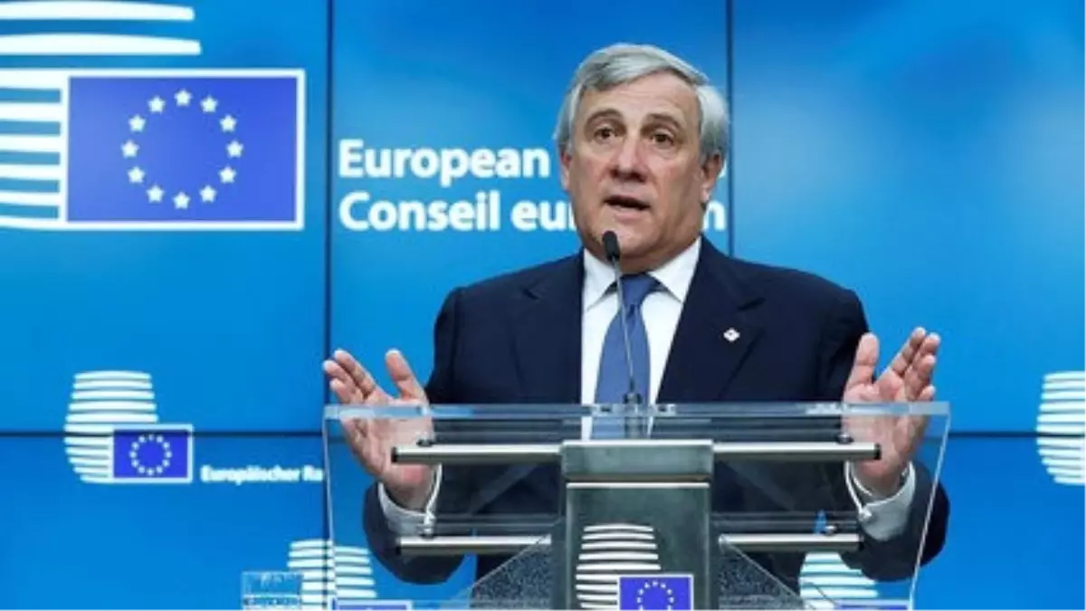 Tajani: Katalonya İspanya\'nın Meselesi AB\'nin Değil