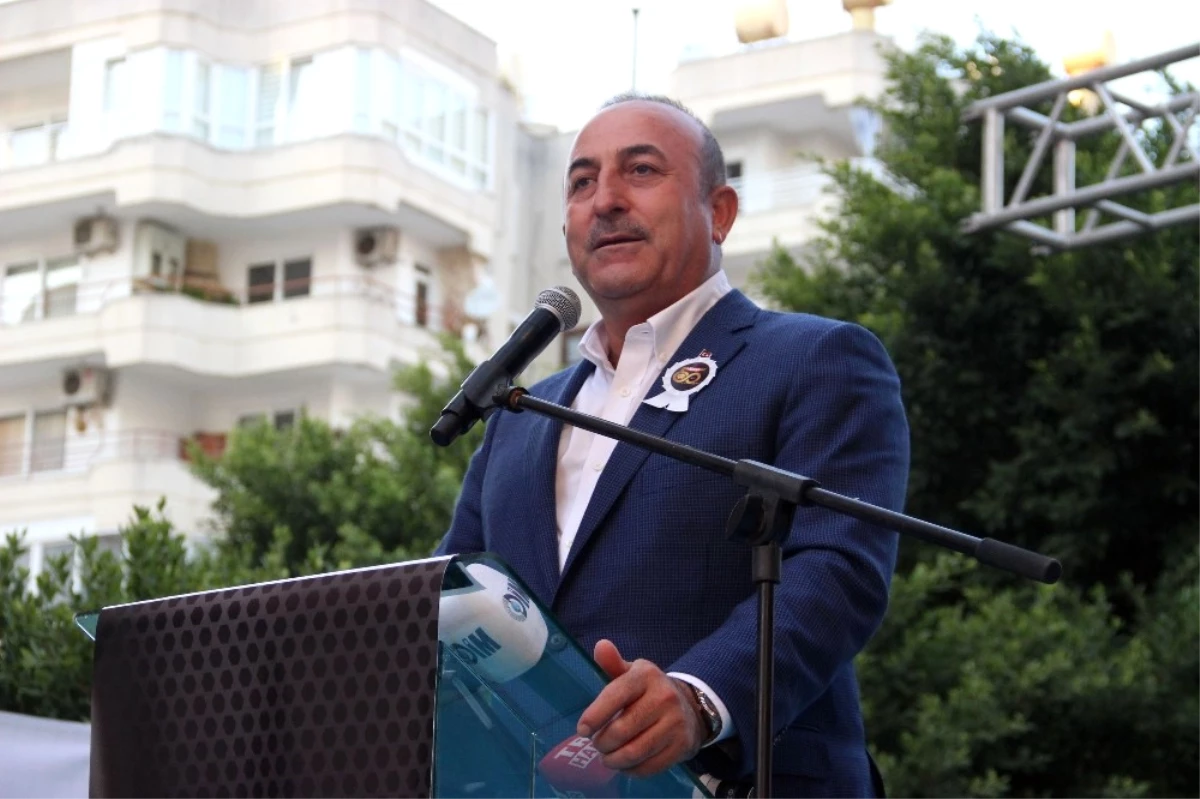 Bakan Çavuşoğlu, Yeni Alanya Gazetesi\'nin Kuruluş Yıl Dönümü Programına Katıldı