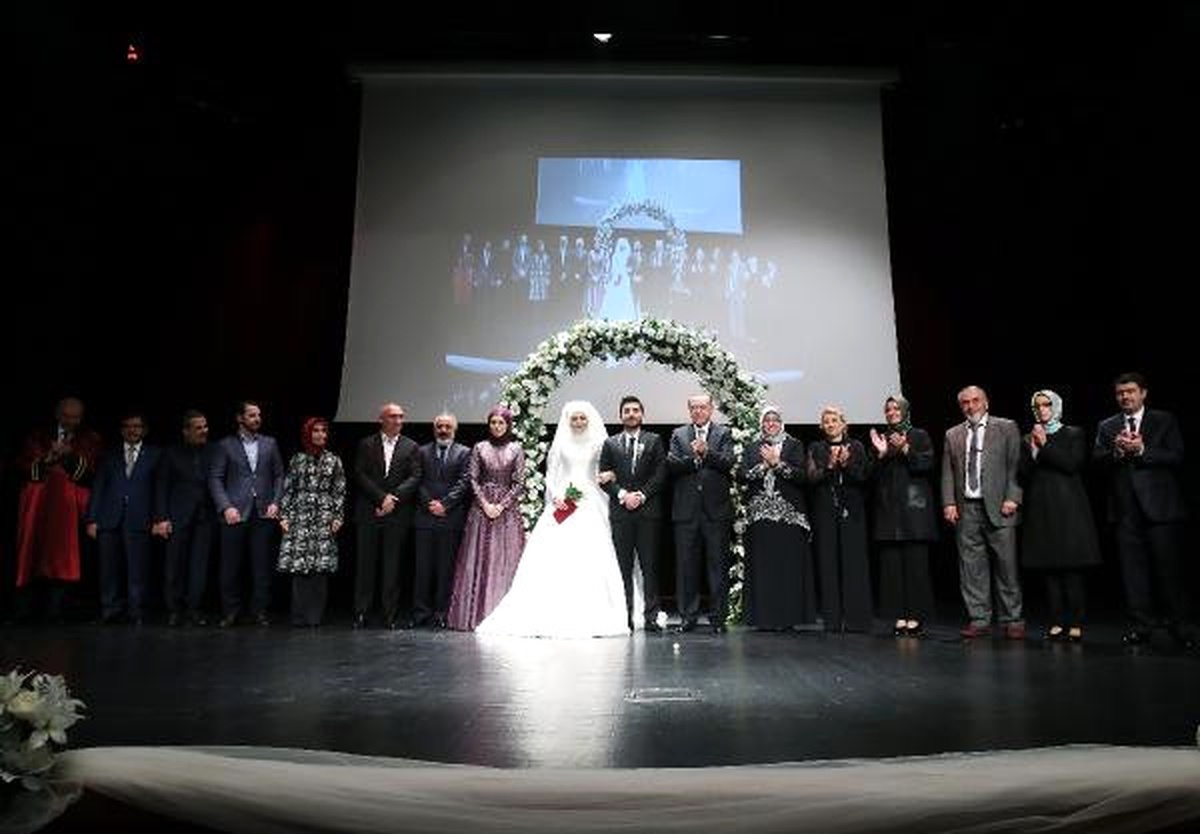 Cumhurbaşkanı Erdoğan Nikah Törenine Katıldı
