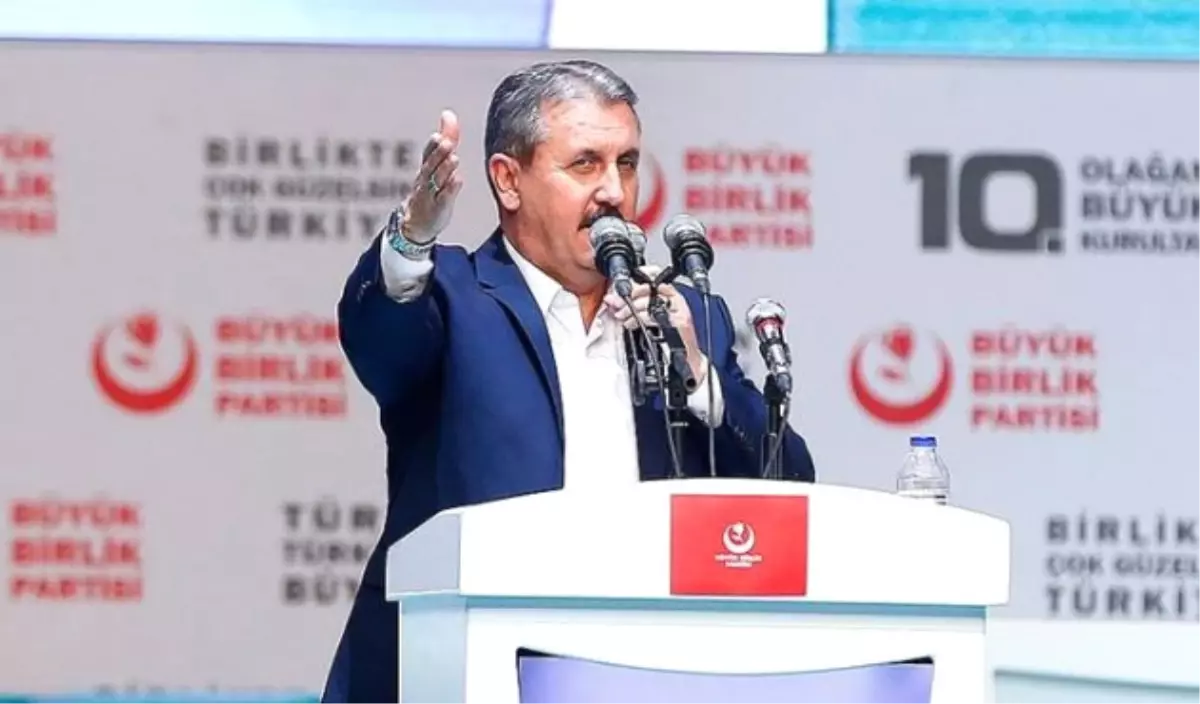 Destici, Yeniden BBP Genel Başkanlığına Seçildi