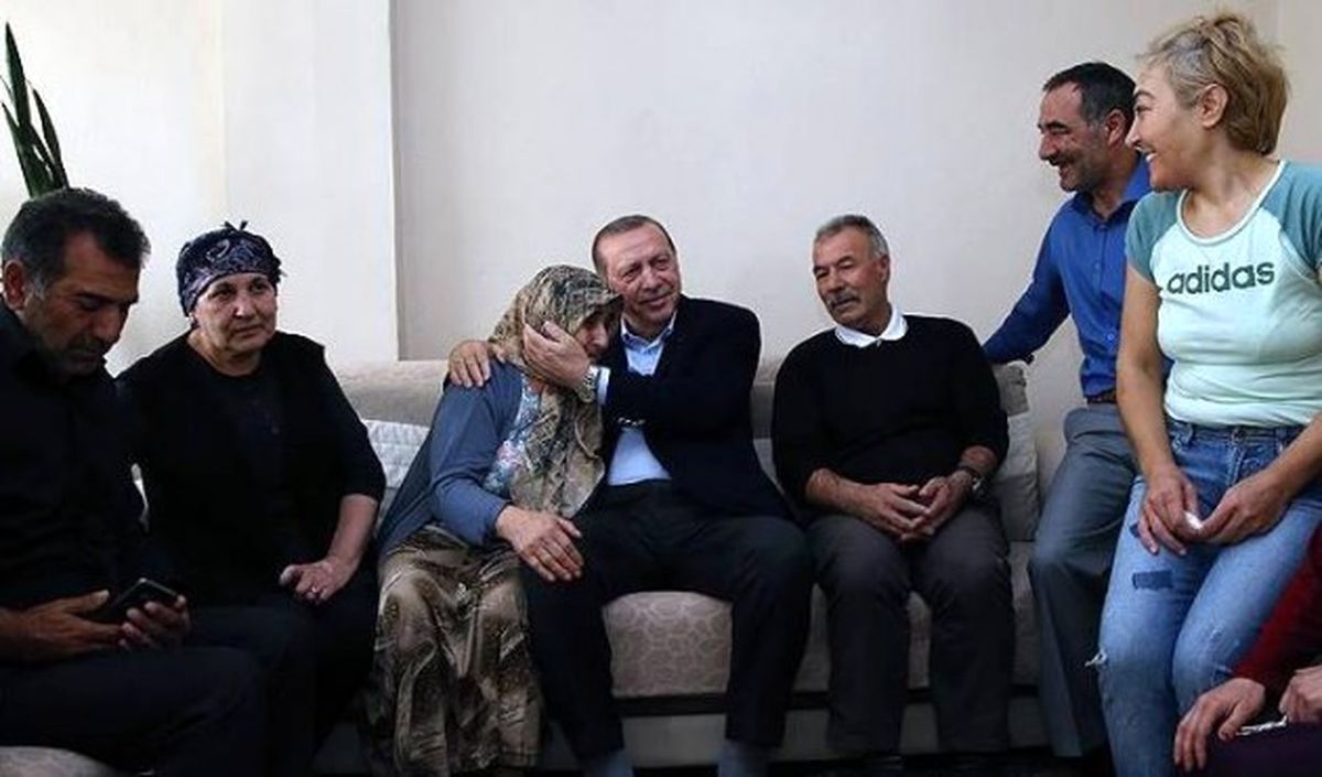 Erdoğan\'dan Vatandaşlara Sürpriz Ziyaret