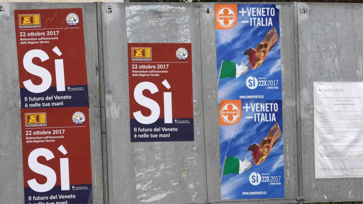 İtalya\'nın İki Bölgesinde Özerklik Referandumu Yapılıyor