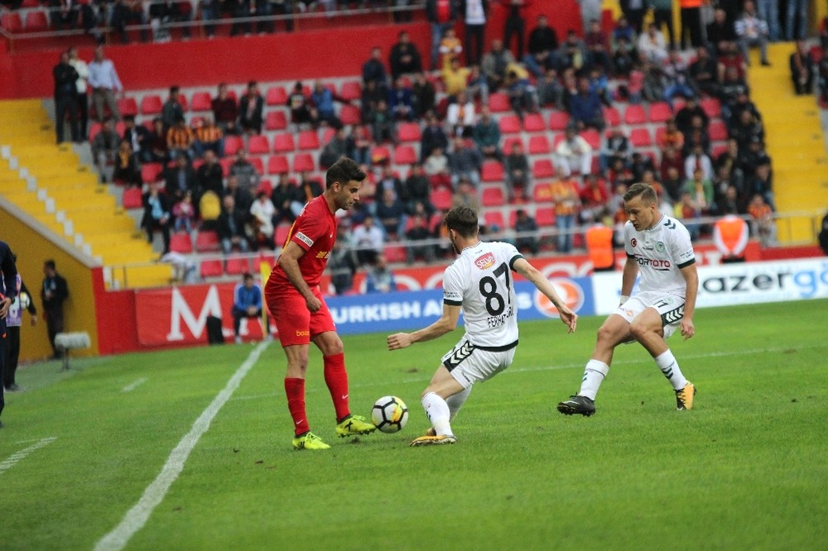 Kayserispor: 2 - Atiker Konyaspor: 1 (Maç Sonucu)