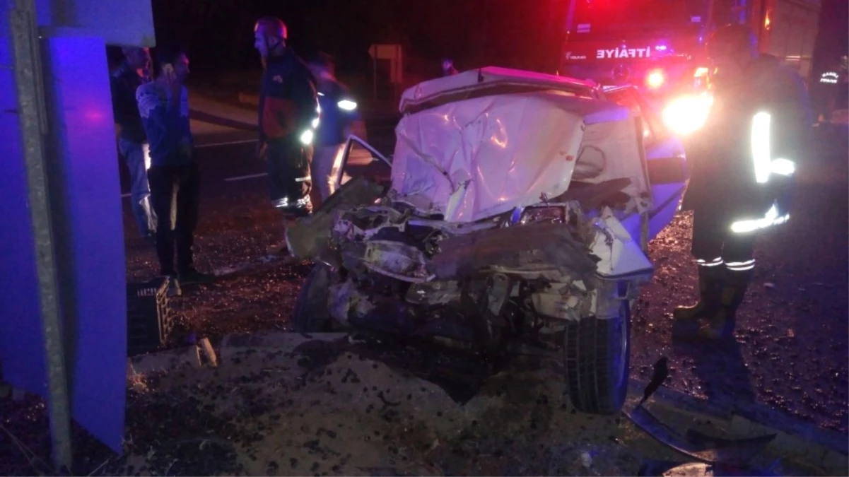 Manisa\'da Trafik Kazası: 1 Ölü, 3 Yaralı