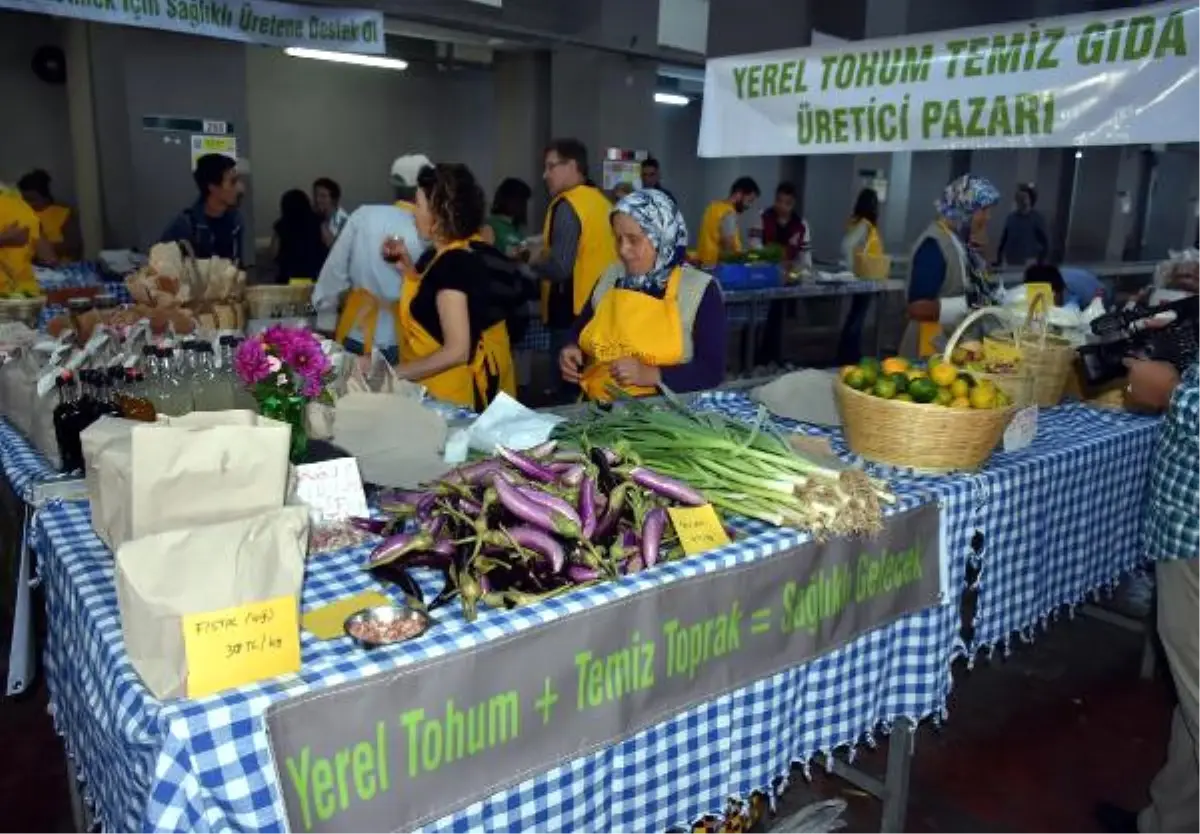 Marmaris\'te Yerel Tohum ve Organik Pazar Açılışı Yapıldı