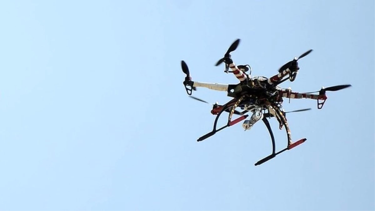 Silvan\'da İzinsiz Uçurulan "Drone" Düşürüldü