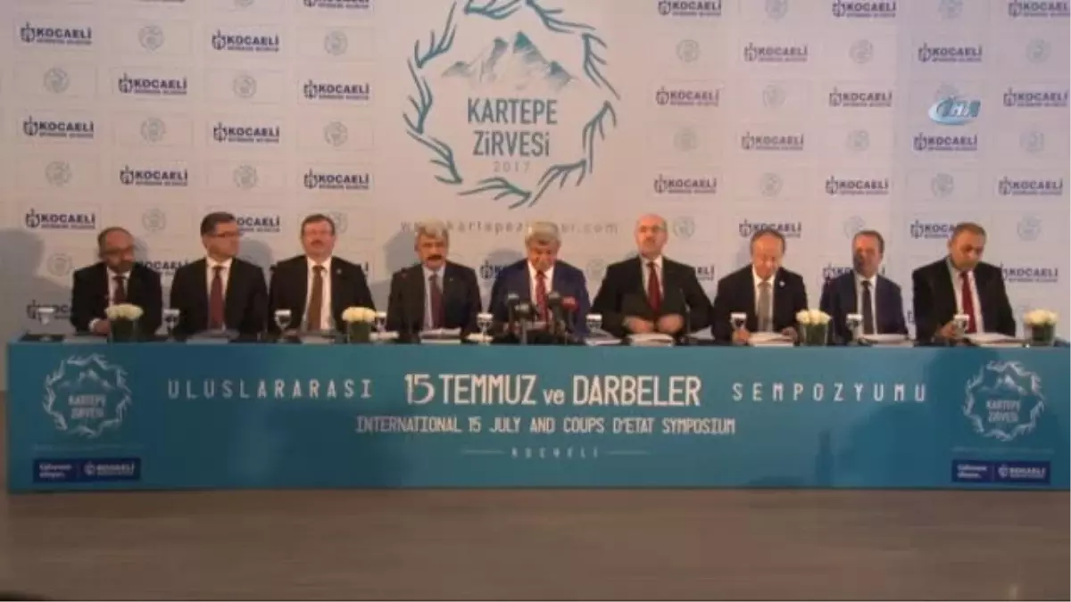 26 Ülkeden 187 Entelektüel Kartepe Zirvesi\'nde Darbeyi Konuşacak