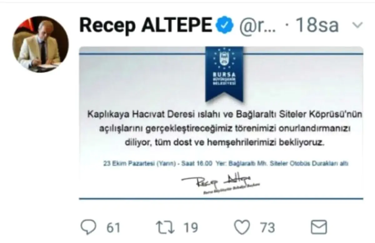 Başkan Altepe\'nin Yapacağı Açıklama Merakla Bekleniyor