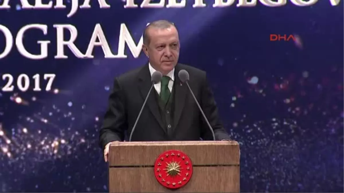 Cumhurbaşkanı Erdoğan Vefatının 14. Yılında Aliya İzzetbegoviç\'i Anma Programında Konuştu 4