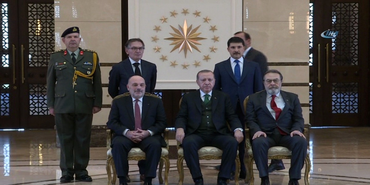 Cumhurbaşkanı Yunanistan Büyükelçisini Kabul Etti
