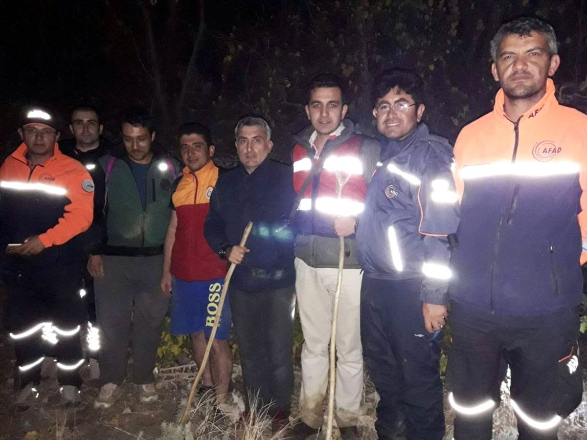 Kanyonda Kaybolan 4 Kişi Afad Ekiplerince Kurtarıldı