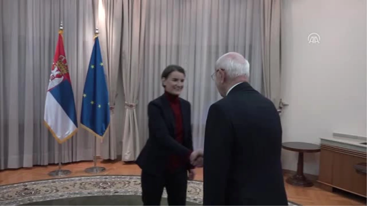 TBMM Başkanı Kahraman, Sırbistan Başbakanı Brnabic ile Görüştü