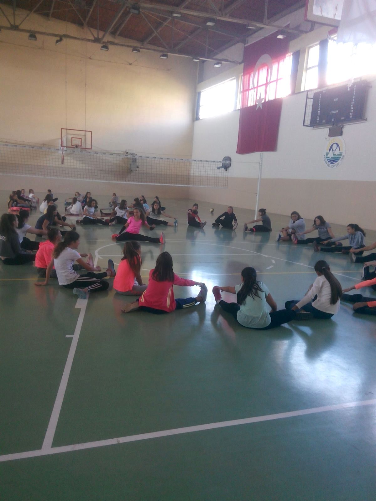 Voleybol Kursu Başladı