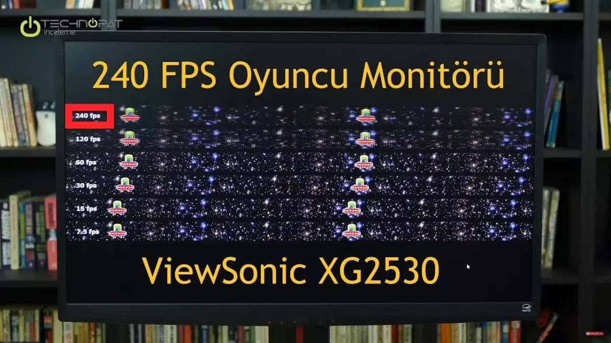 240 Hz: Viewsonic Xg2530 İncelemesi