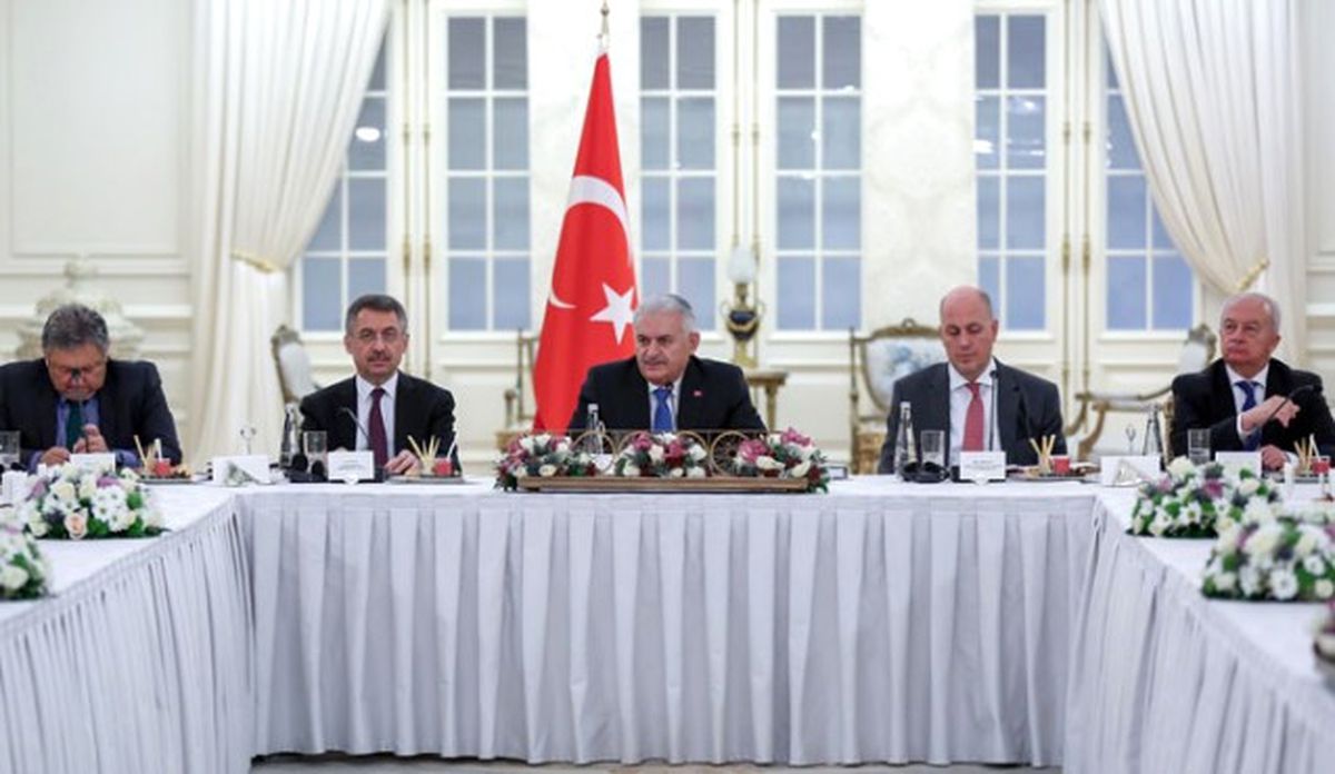 Başbakan Yıldırım Amerikan-Türk Konseyi Üyelerini Kabul Etti