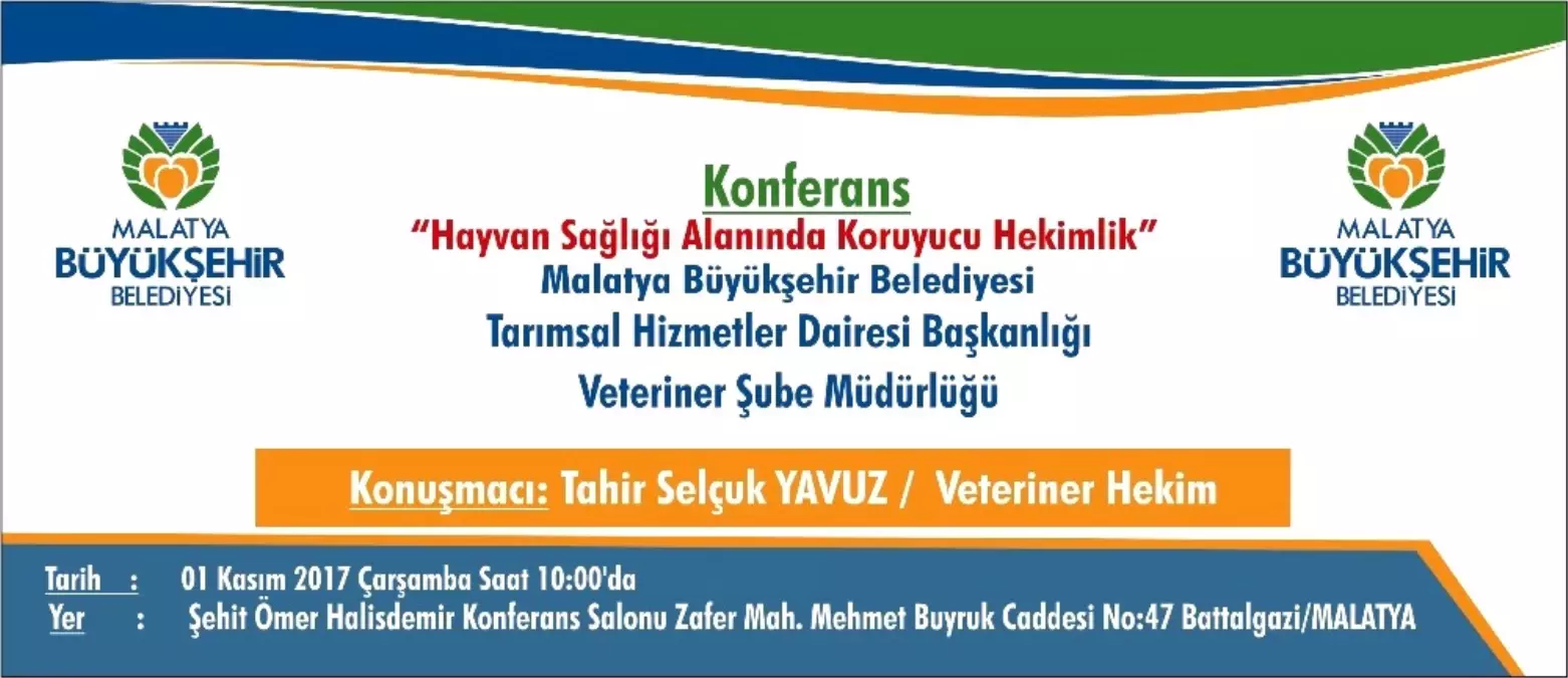 Hayvan Sağlığı Alanında Koruyucu Hekimlik\' Konferansı Verilecek