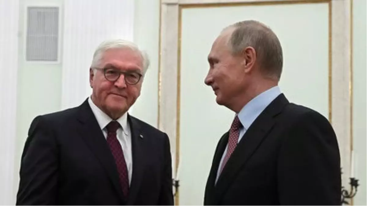 Almanya Cumhurbaşkanı Steinmeier Moskova\'da