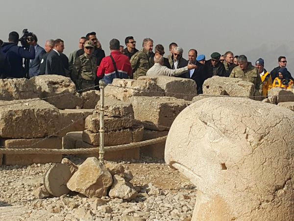 Bakir İzzetbegoviç, Nemrut Dağı\'nı Gezdi