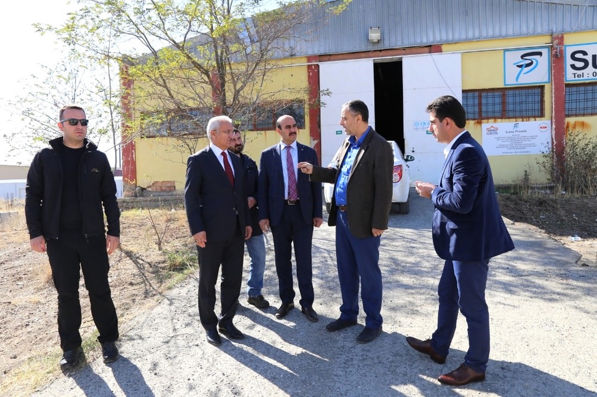 Başkan Başsoy\'dan Organize Sanayi Bölgesine Ziyaret