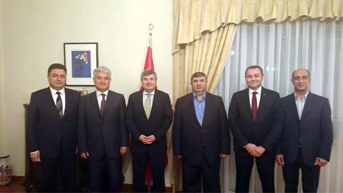 Büyükelçi Karagöz, Türkiye-Ürdün İş Forumu Yeni Başkanını Tebrik Etti